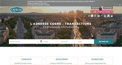 Desktop Screenshot of ladresse-cosne-sur-loire.com